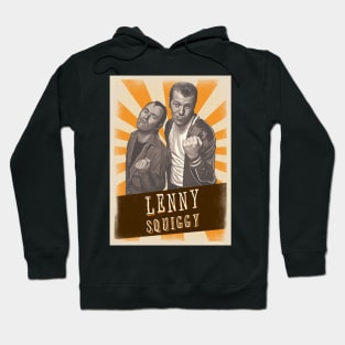 Vintage Aesthetic Lenny and squiggy Hoodie